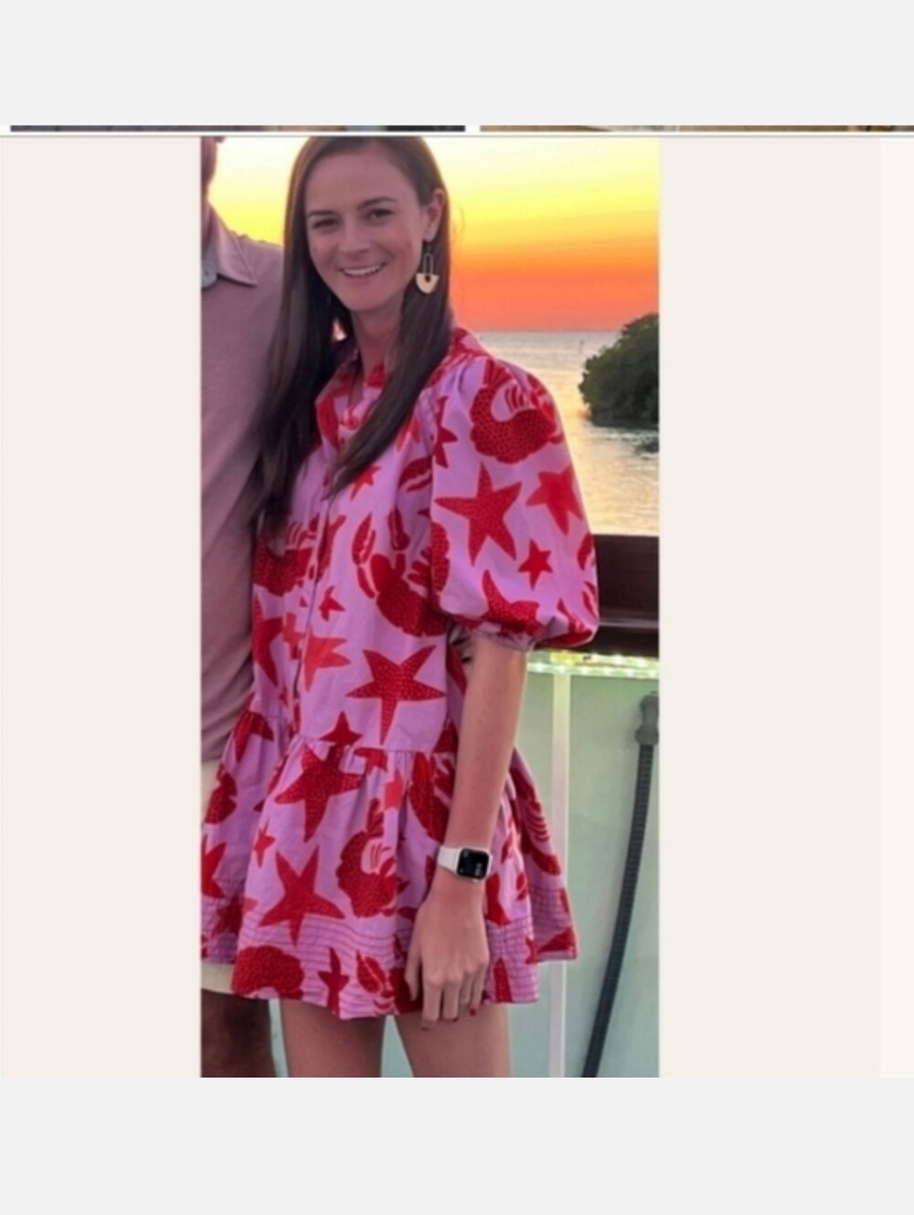 Farm Rio Lobster Minidress - Picture 4 of 7